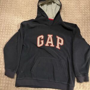 GAP Black and Red Fleece Jacket